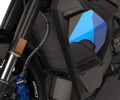 Les ailettes M de la M 1000 XR de BMW Motorrad